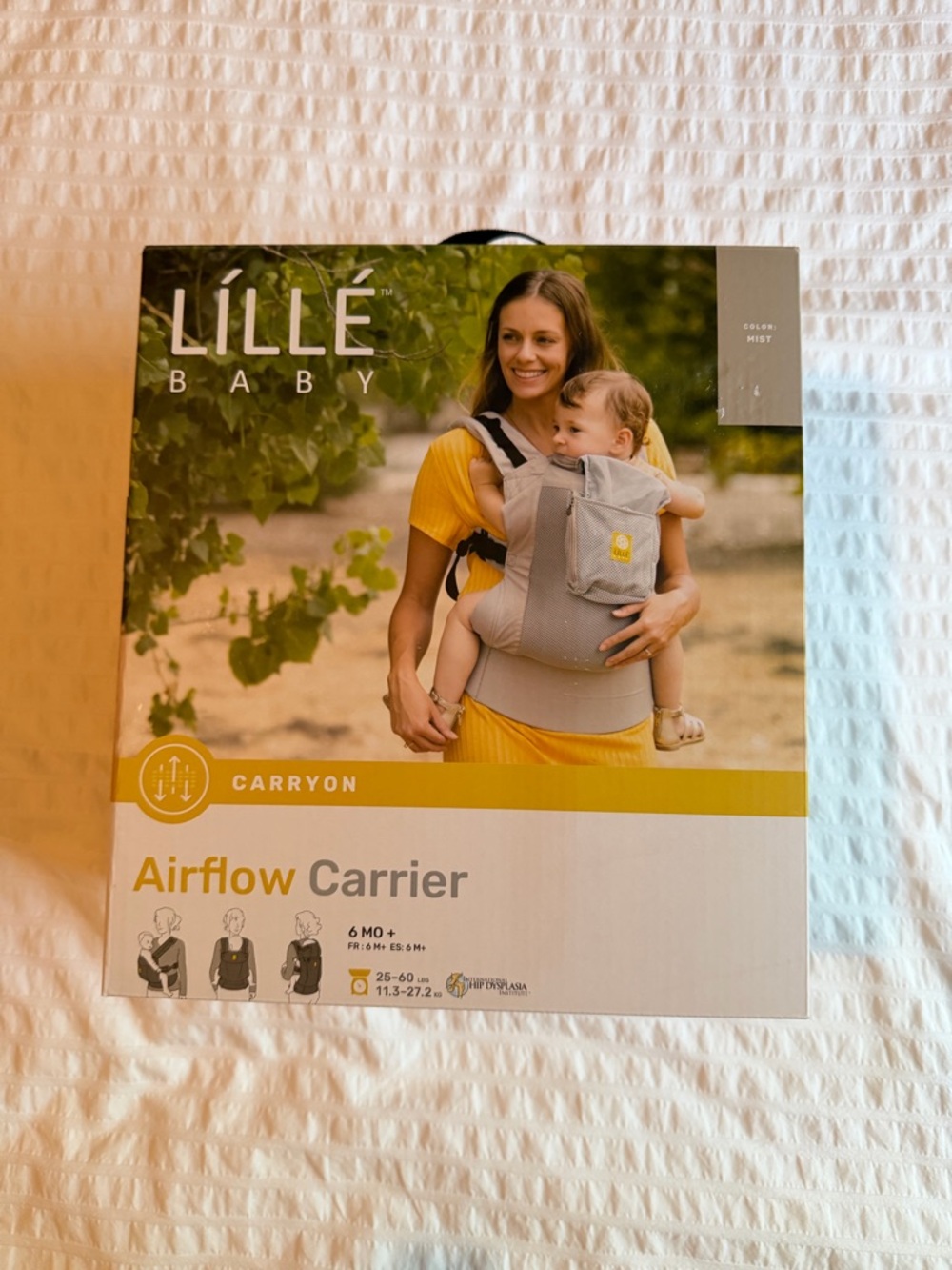 LÍLLÉbaby Airflow Carrier - Mist Gray